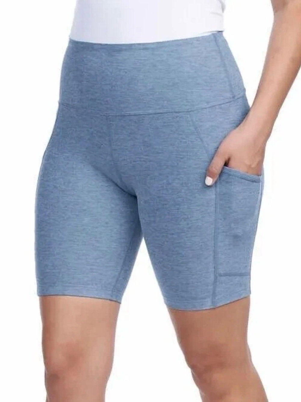 KIRKLAND SIGNATURE Women Brushed Bike Shorts (Size: M)